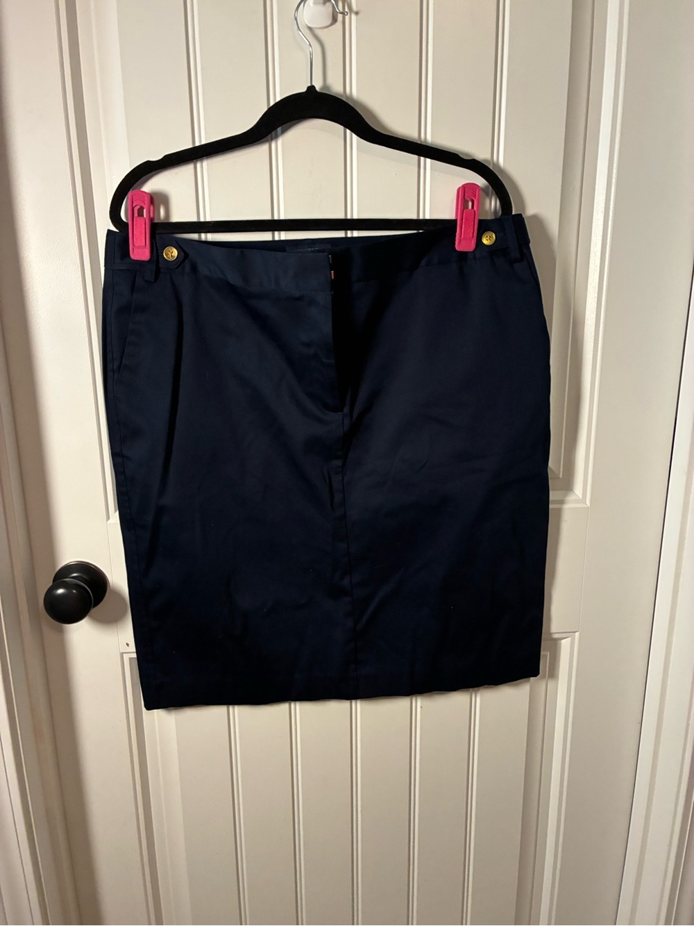 Classic Navy Pencil Skirt -Jones New York Size 14